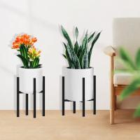 Soporte Ajustable Para Plantas Compatible Con Macetas De 12 a 16 Pulgadas Estructura Expansible De Metal Fácil De Montar Muebles Para Plantas - details 8