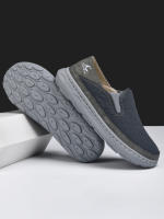 Zapatillas De Primavera Para Hombre Transpirables Casuales Ligeros Con Cordones Mocasines Elásticos Para Exterior Caminar - details 14