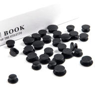 Set De 25 Botones De Nylon Negros Para Niños Accesorios De Decoración Para Zapatos Ligeros Y Económicos Adornos De Plástico Para Manualidades - details 6