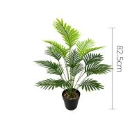 Gran Árbol De Palma Artificial Falsa Planta Tropical Monstera Ramas Verdes Hojas De Plástico Para Decoración De Jardín Interior Y Exterior En Casa - details 1