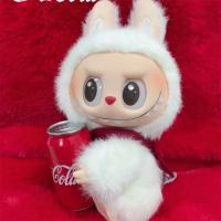 Figura de Anime Labubu Llavero de Muñeco de Pelo de Franela Regalo de Cumpleaños Ideal para Edades 14+ Juguete de Animación - details 24