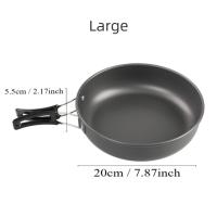 Juego De Cocina Para Camping Ultra-Ligero De Aluminio Duro Frying Pan Y Utensilios De Cocina Para Pícnic Y Senderismo - details 2