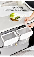 Basurero De Pared De 8/11L Con Tapa Resistente Al Agua Para Cocina Y Baño Basurero Estrecho Reciclable De ABS Montado En La Pared - details 11