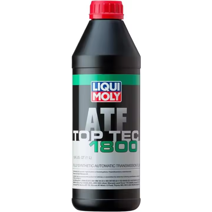 LIQUI MOLY Top Tec ATF 1800 | 1 L | Aceite de engranajes | Aceite hidráulico | 3687 - 1