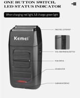 Kit De Pelacabelos Profesional Kemei KM-2296 KM-2299 KM-1102 Máquina De Afeitar Eléctrica Para Hombres Trimmer Sin Cable Con Indicación De Carga Ajuste De Longitud De Corte Material De Hoja De Aluminio - details 26