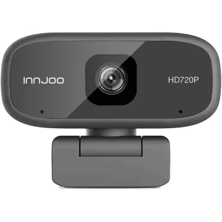 Innjoo Webcam 720p HD Profesional | Windows/Mac/Linux | Negro - 1