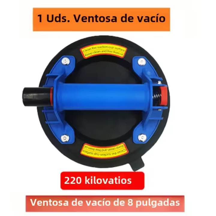 Nueva Boquilla De Succión Pesada 2024 De 8 Pulgadas Capacidad De Porte De 220kg Herramienta De Elevación Para Piso De Vidrio Y Azulejo - 1
