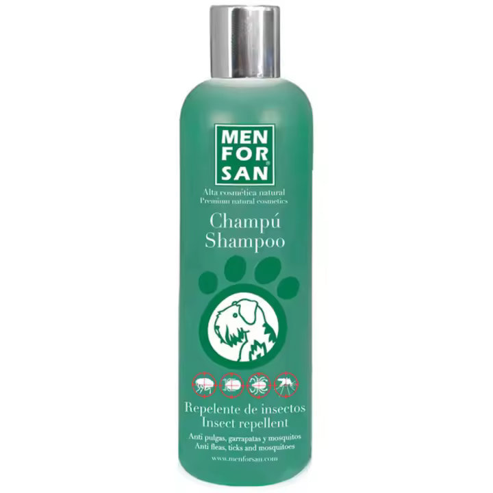 Champú Repelente de Insectos para Perros Menforsan 300 ml - Protección contra Insectos para tu Mascota - 1