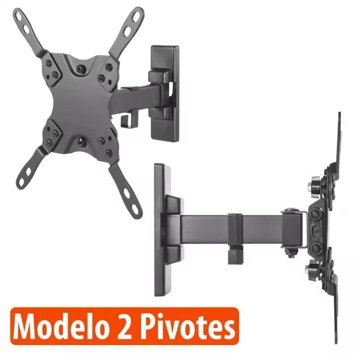 Soporte de TV para Pared Inclinable y Giratorio LCD LED Plasma Oled para Televisión de 13 hasta 42 Pulgadas 20kg. - 1