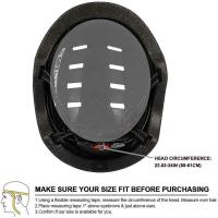 Adult Bike Helmet with Integrated LED Front and Rear Light, Smart and Safe Bling Helmet with 4 Mode Alert Lights, Adjustable/Breathable/USB Charging B - details 0