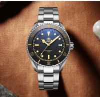 Reloj De Pulsera Automático De Cuero Vintage ADDIESDIVE Para Hombre Resistente Al Agua Acero Inoxidable Estilo Casual Europeo Y Americano - details 11
