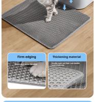 Manta Para Litiario De Gato Grande Impermeable Doble Capa Antideslizante Lavable Captura Arena Y Patas Anti Roto Duradera - details 6