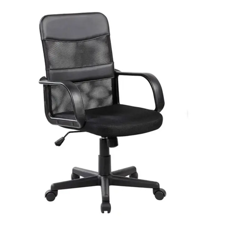 SILLA DE OFICINA BRAVO MODELO SOF-08 NEGRO - 1