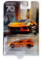 MATCHBOX - Chevy Corvette 2020  - Edición Especial 70 Aniversario  -  Es una gran adquisición para cualquier colección de coches de fundición - Recomendado para mayores de 3 años - details 0