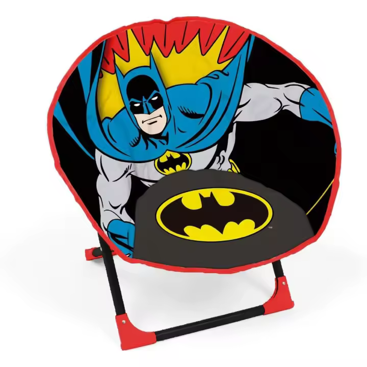 Arditex Silla moon plegable Batman Dc Comics 50 x 50 x 50 cm mobiliario infantil - 1