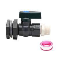 Kit De Divertor De Lluvia PVC Para Barrel 3/4 Pulgada Válvula De Barrel Con Adaptador De Conector De Tubo De Buzón - details 0