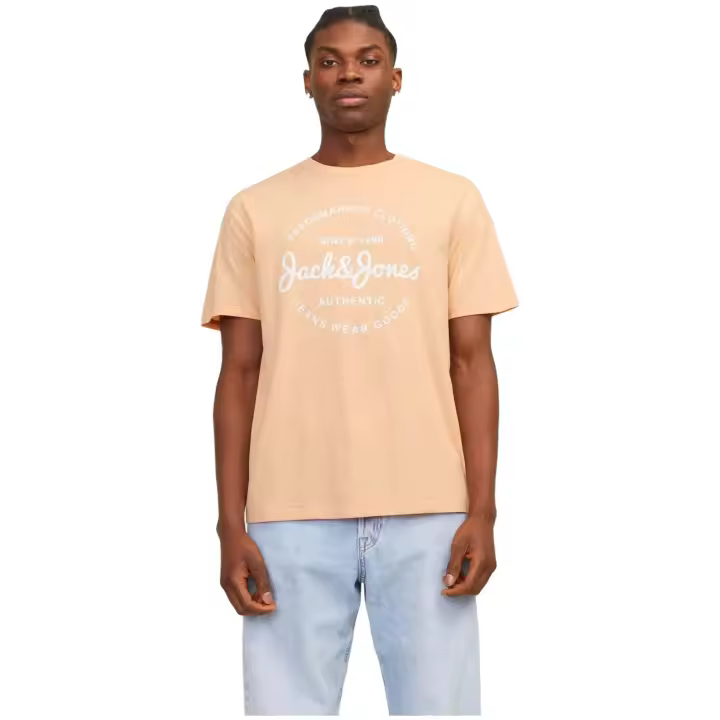 Camiseta de Manga Corta Jack&Jones Forest para hombre en color naranja - 1