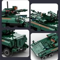Bloques De Construcción Militar WW2 Soldados Infantería Vehículos Modelos Juguetes Para Niños Material ABS Tamaño Pequeño Compatible Con Lego - details 4