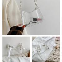 Bolso De Hombro Para Mujer En Gel De Vidrio Transparente Estilo Y2K Pequeño Con Cierre De Cremallera Bolso De Moda Versátil - details 16
