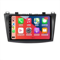 Kit De Panel De Radio Para Coche Mazda 3 2010-2012 10 Pulgadas Con Cable De Alimentación Accesorios Multimedia Central Control Bezel Frame - details 6