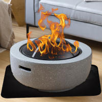 Alfombra De Barbacoa Impermeable Y Resistente Al Fuego Para Camping Y Pabellón Alfombra De Patio Y Jardín Antideslizante Y Lavable - details 8