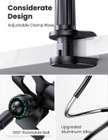 Soporte Ajustable Para Móvil Universal Soporte Cola De Caballo Rotativo Para Dormitorio Accesorios Para Streaming En Vivo Y Autolesiones - details 7