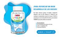 NEO PEQUES | Gummies Kalcium + | 30 Gominolas | Con Calcio y Vitaminas K2 y D3 | Favorecen la Absorción de Calcio | Caramelos Masticables para Niños | Sabor Yogur - details 2