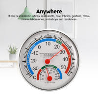 Mini Termómetro Y Higrómetro Redondo Indicador De Humedad Y Temperatura Para Interior Oficina Rango -30℃-50℃ 20%-100% Monitor Digital De Tamaño 13*13*2cm - details 6