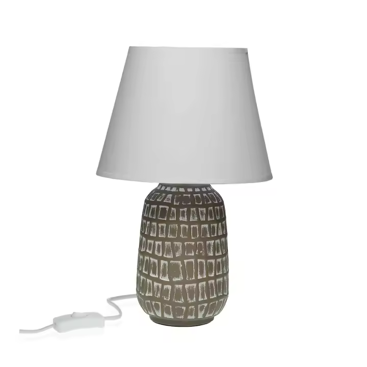Lámpara de mesa Versa Asya Cerámica 24,5 x 40 x 13 cm - 1