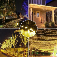 Luces De Cadena LED Impermeables Para Decoración De Navidad Y Bodas 10M 20M 50M Luz De Árbol De Navidad Y Jardín Iluminación De Fiesta En Casa - details 12