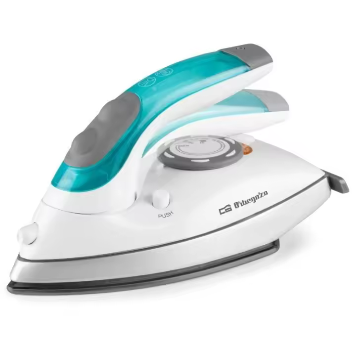 Orbegozo - Plancha de Viaje SV 1020/ 1100W Compacta y Ligera con Golpe de Calor y Regulador de Temperatura - 1