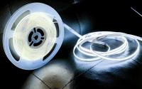 Tira De LED COB Flexible RA90 Alta Densidad 12V 24V 320LEDs/M Luz De Encaje Blanco Rosa Amarillo Azul Helado Rojo Verde Para Decoración De Hogar - details 1