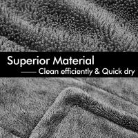 Toallas De Limpieza De Coche Microfibra Gruesa 40x60/100cm Super Absorbentes Para Detallar Y Polir Auto Cuidado Del Vehículo - details 1