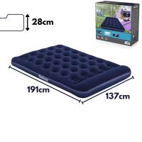 Start Electric | Colchón Hinchable Bestway Soft Top - Confortable, Resistente y Portátil - Superficie Flocada Suave - Ideal para Interior y Exterior - Fácil Inflado y Almacenamiento | Marca Bestway - details 7