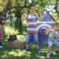 Carpa Infantil Plegable Portátil Para Niñas Y Niños Casa De Juguete De Princesa Y Príncipe Grande Para Exterior Regalo Para Niños - details 5