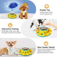 Juguete De Lógica Para Perros 2 Niveles Alimentador De Alimentos Y Golosinas Dispensador De Entretenimiento Y Formación De IQ Para Todas Las Raza 4.2 Pulgadas - details 1
