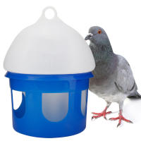 Dispensador Automático De Agua Para Pájaros Y Palomas Gran Capacidad 2L-6.5L Alimentador De Agua Y Alimento Para Pájaros - details 2