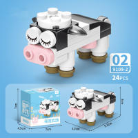 Bloques De Construcción De Animales Del Mundo Insecto Scorpion Mantis Hormiga Araña Pájaro Marino Regalo Para Niños Adornos De Escritorio Bloques Pequeños Compatible Con Lego ABS Sin Batería - details 8
