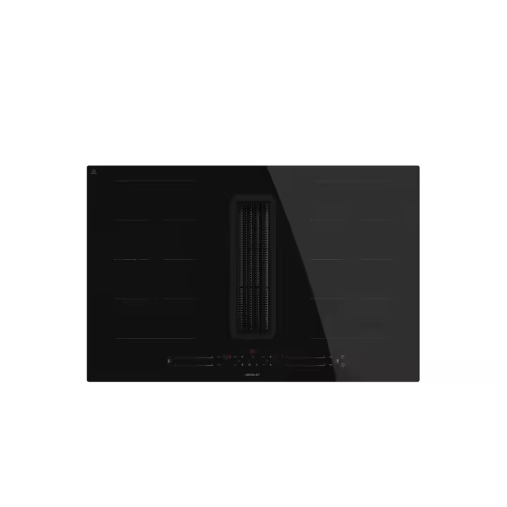 CECOTEC A01_EU01_100088 Placa de Inducción TotalFlex80 con Campana Integrada y Potencia de 7400W - 1