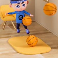 Baloncesto Para Niños En PU Espuma Silencioso Bounce Mute Inflable No Necessario Tamaño 7 Juguetes Deportivos Baloncesto Silencioso - details 10