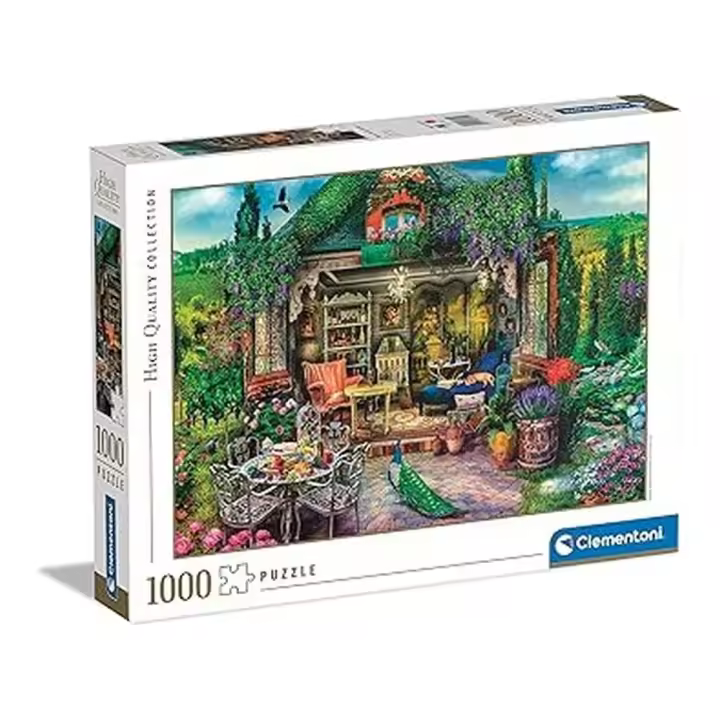 Clementoni Puzzle Adulto 1000 Piezas Casita en el Campo 39741 - 1