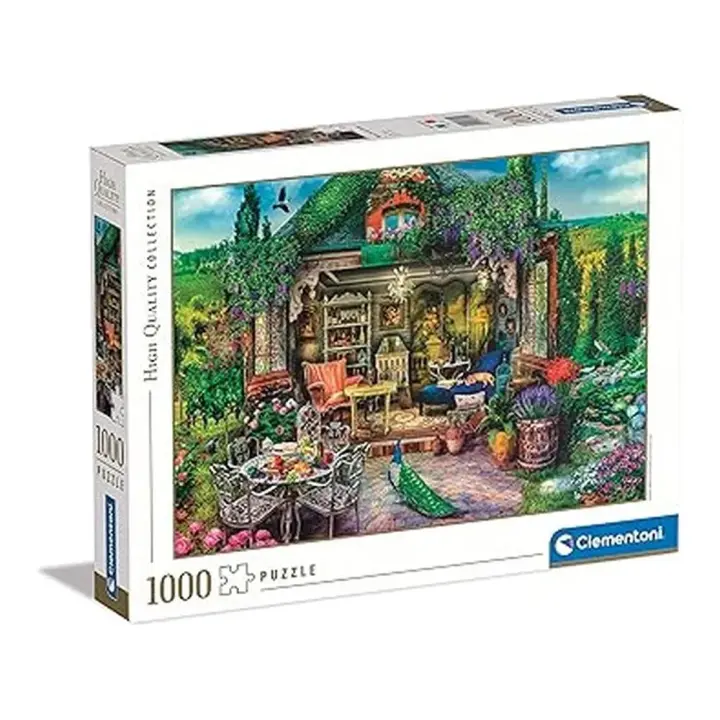 Clementoni Puzzle Adulto 1000 Piezas Casita en el Campo 39741 - 1