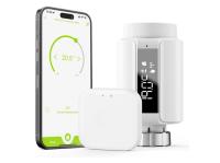 Termostato de radiador Maxcio Wifi, termostato inteligente digital con concentrador compatible con Amazon Alexa y Google Home, ahorra en calefacción. - details 1