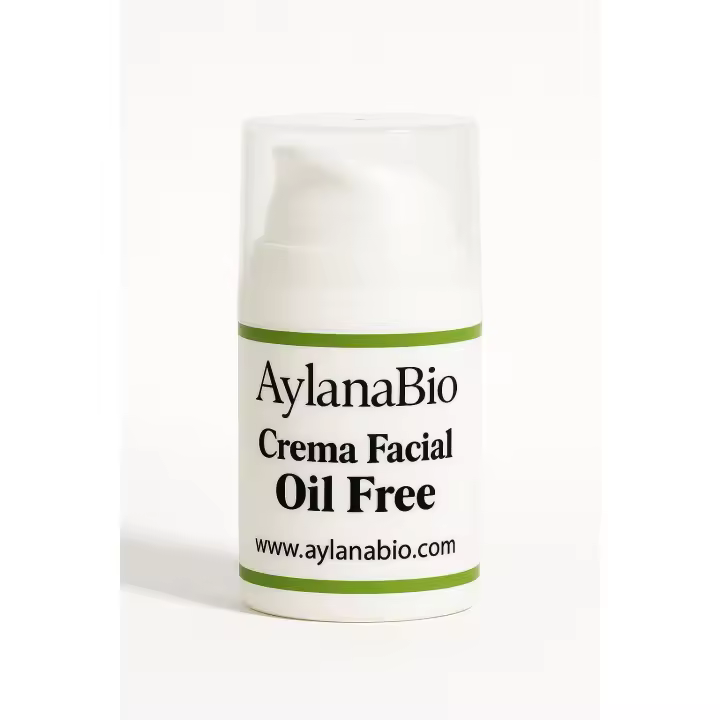 Aylanabio - Crema Facial Free Oil con Jojoba BIO | Ligera, Regeneradora y No Grasa | Artesanal Certificada BioVidaSana | Piel Mixta, Grasa o con Acné - 1