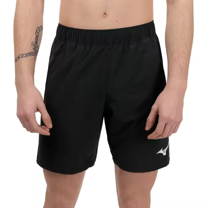 Short Mizuno Tennis 8 In Flex Negro Padel Tenis 62Gb2601-90 - 1