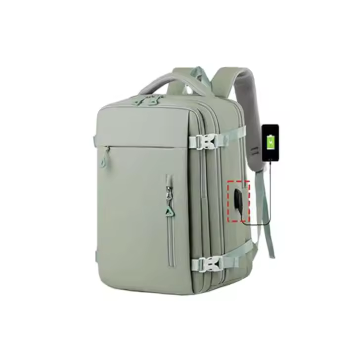 Mochila multifuncional de gran capacidad, 40x28x20cm, 5 colores versátiles, esencial para viajar, mochila impermeable de gran capacidad y multifuncional, conveniente y adecuada para ir al trabajo y viajar - 1