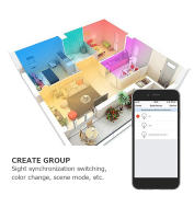 Bombilla LED Inteligente GU10 Tuya Smart Light Bluetooth Wifi Para Sala De Estar Y Dormitorio Con Foco De Luz RGB Controlable Por Alexa Google Alice - details 7