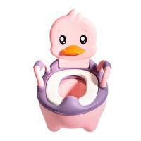 Asiento De Instrucción Para Niños Y Niñas Con Diseño De Pato Seguro Y Portátil Para Bebés De 1 a 6 Años Asiento De Inodoro Entrenador Unisex Material Plástico - details 10