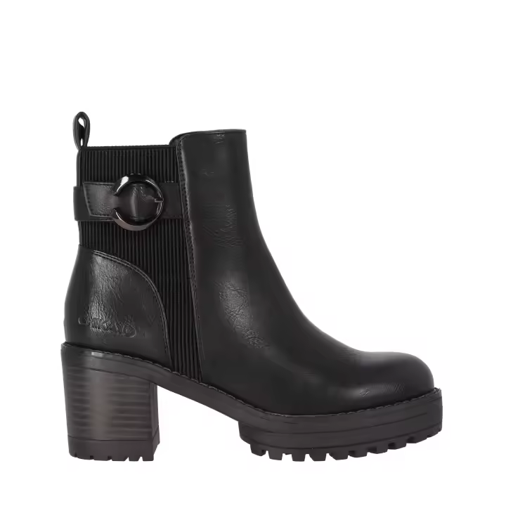 CHIKA10 Botines Piel Vegana de Mujer Chika10 Tacon medio - 1