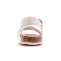Sandalias bio de niña PABLOSKY 439471 BIO DOS HEBILLAS GLITTER RAINBOW 34912 25V - details 1